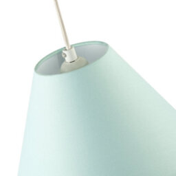 Happy Homewares 10 Inch Duck Egg Cotton Coolie Lampshade For Table Lamp Or Pendant - thumbnail 3