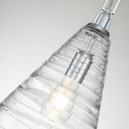 Luminosa Lighting Luminosa Feiss Elmore Dome Pendant Ceiling Light Polished Chrome - thumbnail 3