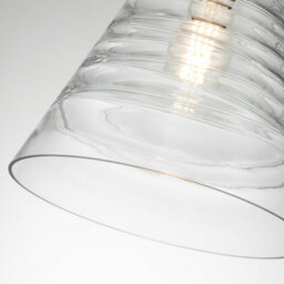 Luminosa Lighting Luminosa Feiss Elmore Dome Pendant Ceiling Light Polished Chrome - thumbnail 2