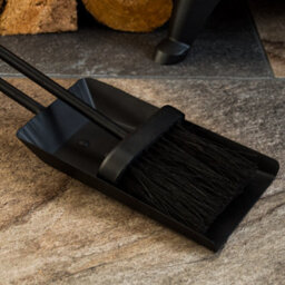 Lassic Fire Vida Hearth Black Fireplace Shovel And Brush Set - thumbnail 3