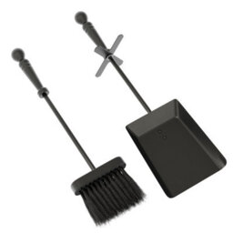 Lassic Fire Vida Hearth Black Fireplace Shovel And Brush Set - thumbnail 7