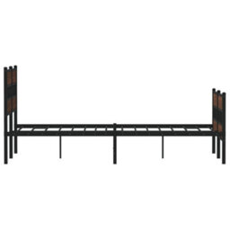 Berkfield Bed Frame Without Mattress With Headboard And Footboard 120X200 Cm - thumbnail 5