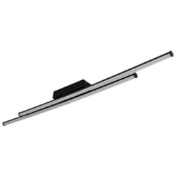 Luminosa Lighting Luminosa Kirina Integrated Led Semi Flush Ceiling Light Matt Black 2X Led 3000K - thumbnail 2