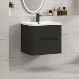 Royal Bathrooms Venice 600mm Sage Green Floor Standing Vanity Unit 2 Door With Ceramic Basin - thumbnail 5
