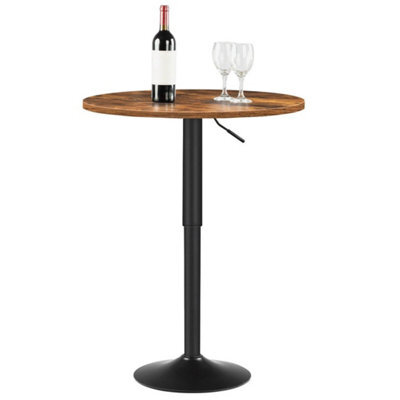 Bar Table  Pub Table Industrial Coffee Tea Dining Bistro Table - image 1