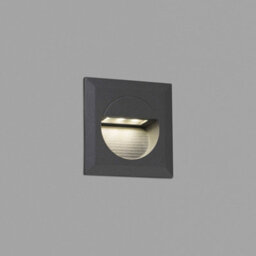 Luminosa Lighting Luminosa Mini Led Outdoor Recessed Wall Light Dark Grey Ip44 - thumbnail 1