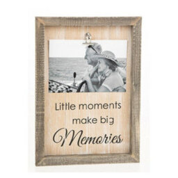 "Sentiment Clip Photo Frame 6X4"" - Memories" - thumbnail 1