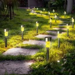 24 Pack Solar Path Lights, Waterproof Led Landscape Lighting For Driveway, Yard, Patio - thumbnail 7