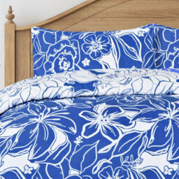Smart Living Luxury Super Soft Reversible Hawaiian Tropic Duvet Cover With Pillowcase - thumbnail 4