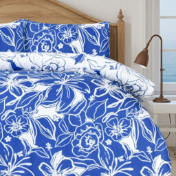 Smart Living Luxury Super Soft Reversible Hawaiian Tropic Duvet Cover With Pillowcase - thumbnail 6