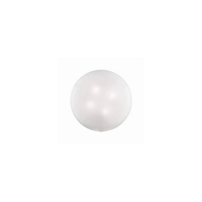 Ideal Lux Simply  4 Light Large Ceiling Flush Light White, E27