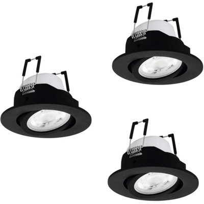 Loops Sleek Modern Black Ceiling Spotlight For Indoor Spaces - Perfect For Home Lighting - image 1