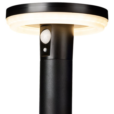 4Lite Antheia Solar Outdoor Spike Light (Anthracite) 270Lm Motion Sensored Ip54 Rated Exterior Ground Lamp - 4L2/6014 - image 1