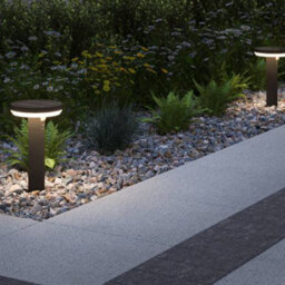 4Lite Antheia Solar Outdoor Spike Light (Anthracite) 270Lm Motion Sensored Ip54 Rated Exterior Ground Lamp - 4L2/6014 - thumbnail 3