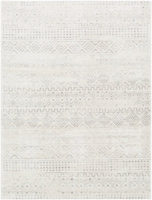 Livabliss Roma-Modern Grey White Living Dining Bedroom Rug 120 X 170 Cm Easy Care, Non Shedding - image 1