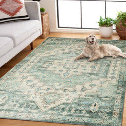 Ameha Large Area Cashmere Ember Rug Master Bedroom Carpet 200 X 290 Cm Indoor/outdoor Rug - thumbnail 4