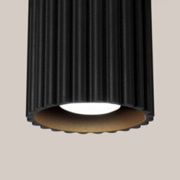Luminosa Lighting Luminosa Aura Surface Mounted Downlight Black 1X Gu10 - thumbnail 4
