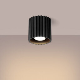 Luminosa Lighting Luminosa Aura Surface Mounted Downlight Black 1X Gu10 - thumbnail 3