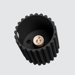 Luminosa Lighting Luminosa Aura Surface Mounted Downlight Black 1X Gu10 - thumbnail 5