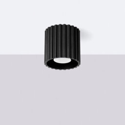 Luminosa Lighting Luminosa Aura Surface Mounted Downlight Black 1X Gu10 - thumbnail 2