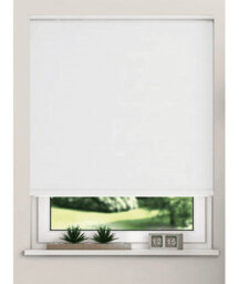 Thermal Blackout Roller Blinds 175Cm Drop X Width 105Cm  White - thumbnail 1