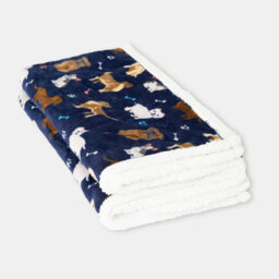 OHS Pet Blanket Throw Sherpa Fleece Dog Cat Puppy Over Bed Chair Sofa Supersoft Warm - thumbnail 7