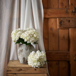 Wyld Haus Set Of 3 White Artificial Hydrangea Bunches, 47Cm Faux Flowers - thumbnail 6