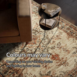 Imperial Rooms Homeware Soft Pile Small Rug Living Room Rugs Anti Slip Doormat Rug Kitchen Rugs Timeless 40X60Cm - thumbnail 2