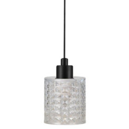 Nordlux Hollywood Glass Pendant Light Retro Clear,mains - thumbnail 2