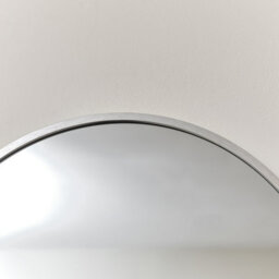 Melody Maison Silver Oval Framed Wall Mirror 140Cm X 40Cm - thumbnail 4