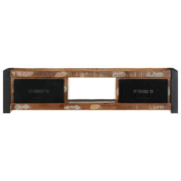 Berkfield Industrial Tv Cabinet 100X30X25 Cm Solid Wood Reclaimed - thumbnail 3