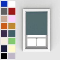 Caecus Blinds Blackout Roller Blind Teal 180Cm