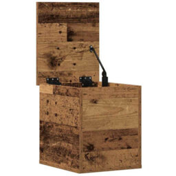 Walplus Storage Box Old Wood 30 X 35 X 35 Cm Engineered Wood - thumbnail 5