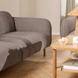 Furniture To Go Westham 2.5 Seater Sofa In Dusty Brown Fabric - thumbnail 6