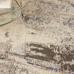 Ivory Grey Abstract Graphics Modern Rug For Living Room Bedroom And Dining Room-201Cm X 292Cm - thumbnail 4
