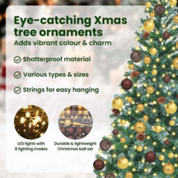 Vidaxl Artificial Christmas Tree With Stand Green 180 Cm Pvc And Steel - thumbnail 9