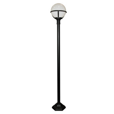 Elstead Glenbeigh 1 Light Outdoor Lamp Post Black Ip44, E27