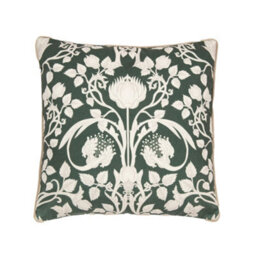 Gallery™ Cirsium Olive Arts & Crafts Indoor Cushion, (L)45Cm X (W)45Cm - thumbnail 1