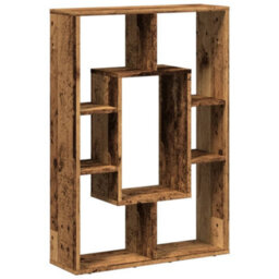 Berkfield Bookcase Old Wood 63X20X90 Cm Engineered Wood - thumbnail 7