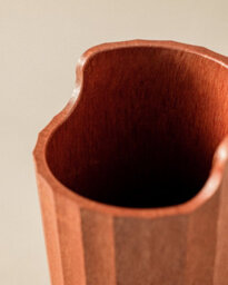 Cosmic Toothbrush Holder, Bathroom Tumbler, Brown, Recycled Materials, Award-Winning Design, Avenir Collection - thumbnail 2