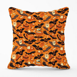 Warren Reed Designer Candy-Filled Treat Bags And Bats Cushions 60Cm X 60Cm - thumbnail 1