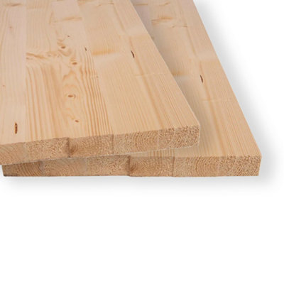 Arranwood 11X1 Inch Spruce Planed Timber (L)1800mm (W)269 (H)21mm Pack Of 2 - image 1