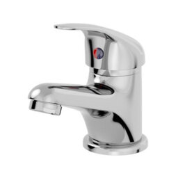 Affine 850mm Bathroom Vanity Unit & Basin Sink Floorstanding Gloss White Tap + Waste - thumbnail 8