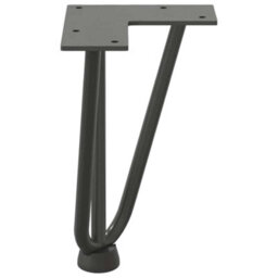 Berkfield Hairpin Legs For Coffee Table 4 Pcs Anthracite 20 Cm Solid Steel - thumbnail 6