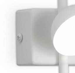 Luminosa Lighting Luminosa Adn 2 Light Wall Lamp, 6W Led, 3000K, 330Lm, White - thumbnail 4