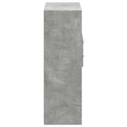 Berkfield Highboard Concrete Grey 80X42.5X124 Cm Engineered Wood - thumbnail 5