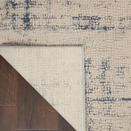 Ivory Blue Rug, 10mm Thickness Abstract Dotted Rug, Modern Stain-Resistant Rug For Bedroom, & Dining Room-66Cm X 230Cm (Runner) - thumbnail 6