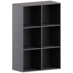 Lassic Vida Designs Durham Black 2X3 Cube Storage Unit Bookcase Storage Organiser - thumbnail 7