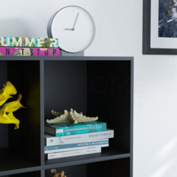 Lassic Vida Designs Durham Black 2X3 Cube Storage Unit Bookcase Storage Organiser - thumbnail 6
