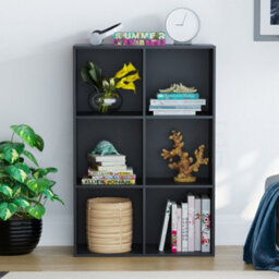 Lassic Vida Designs Durham Black 2X3 Cube Storage Unit Bookcase Storage Organiser - thumbnail 3